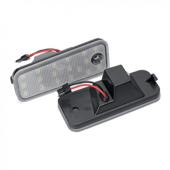 LED License Number Plate Light For Hyundai Santa DM Grand Santa Fe NC 2013-2018