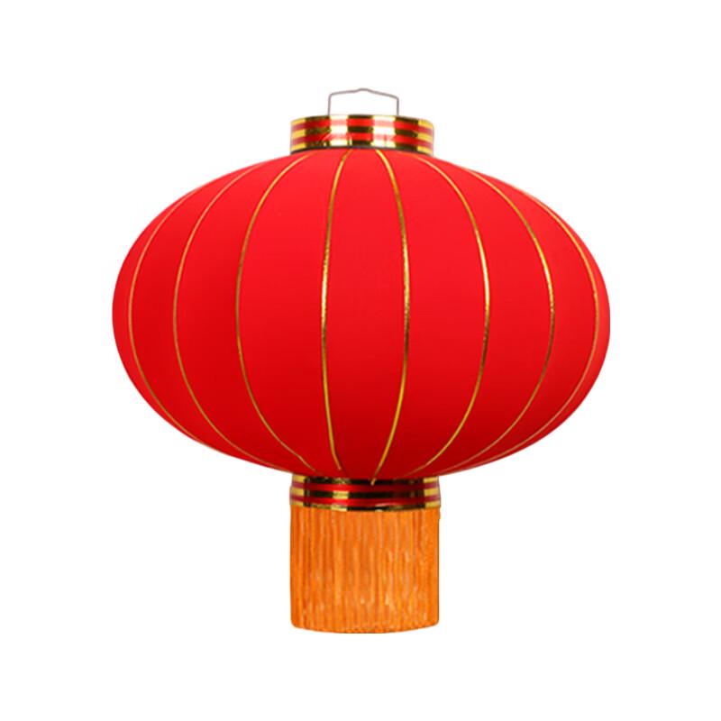 Outdoor Red Flannel Decorative Lantern