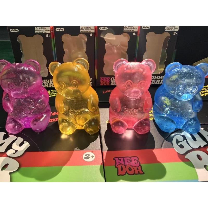 Quallenwürfel Quetschspielzeug Weiches Gelee Kneten Stressabbau Sensorisches Fidget NeeDoh Kinder Erwachsene Konzentration Antistress Angstspielzeug