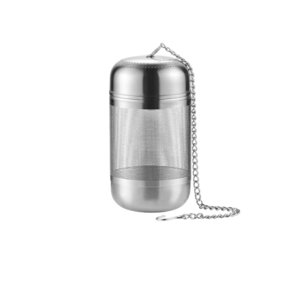 

Chain Hook Tea Infuser Strainer Fine Mesh Filter Bags Loose Leaf Tea Steeper Home Accessory S 3x7cm-Without base