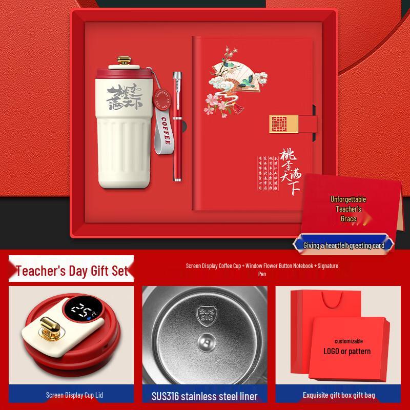 Teacher Appreciation Insulated Coffee Mug Gift Set