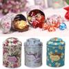 Vintage Palace Iron Storage Can Candy Cosmetics Storage Box Metal Can Tea Coffee Sugar Storage Jars High-quality Gift Tea Box