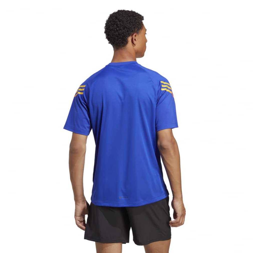 Adidas Training Train Icons Three Stripes MMH28 Bold Gold M T-Shirt Men's (IC2075)