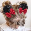 2 Stuks Meisjes Haarspelden Glanzende Knoop Pailletten Haarspeldjes Sprankelende Haarclips Feesten Verjaardagen Reizen Dansen Haaraccessoires