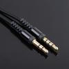 Volume control Nylon Braid Headphone Cord With Mic Aux Cable Car Aux Cord Audio Cable Audio Wire