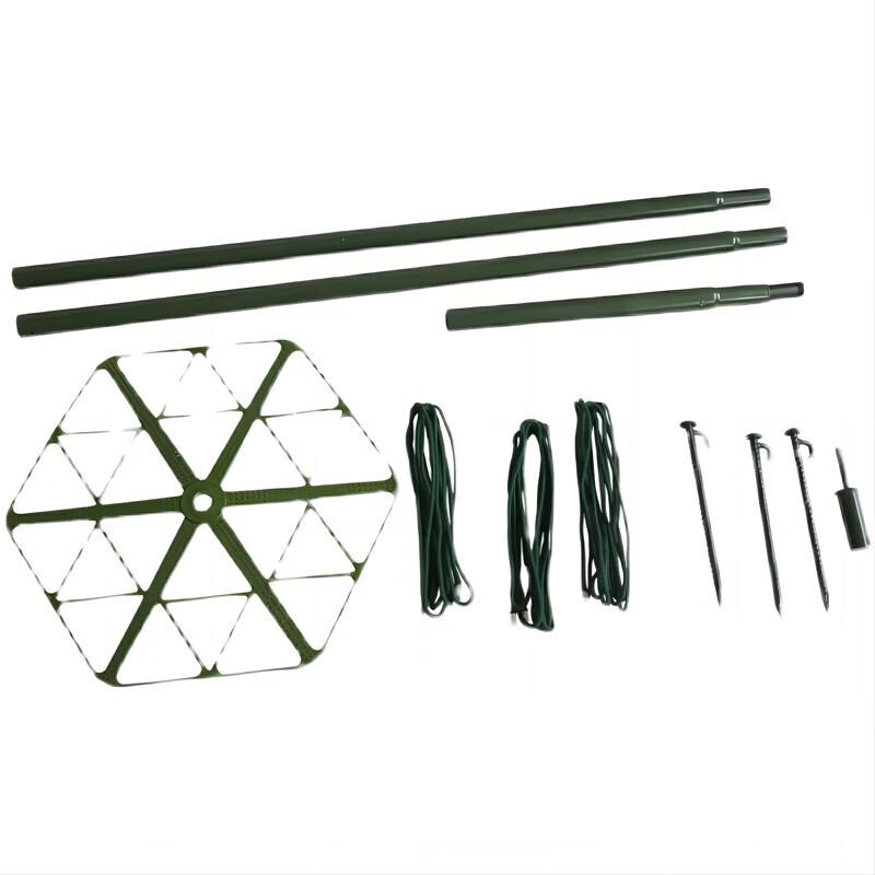 HCNRC Aluminum Alloy Camouflage Net Support Kit