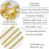 White K 12Pcs/Pack 45cm Lobster Claw Clasp Snake Necklace Chains For DIY Jewelry Findings Bulk Wholesale Accessories