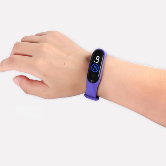 Electronic Watch Luminous 50m Waterproof LED Touch Screen Sports Wrist Watch Bracelet