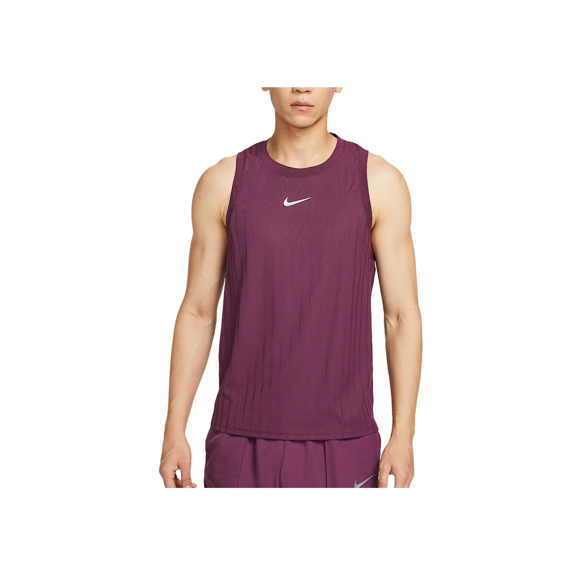 

Nike Court Slam Dri-FIT ADV Series Приятная к коже Универсальная Удобная Модная Теннисная футболка Мужские топы HM6725-611 XXL
