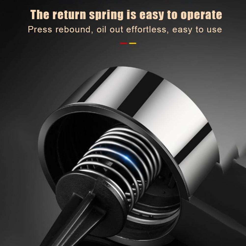 One Honey Syrup Dispenser for Easy Pouring of Seasonings. Glass Dustproof, One Button Press, Multi Purpose Kitchen