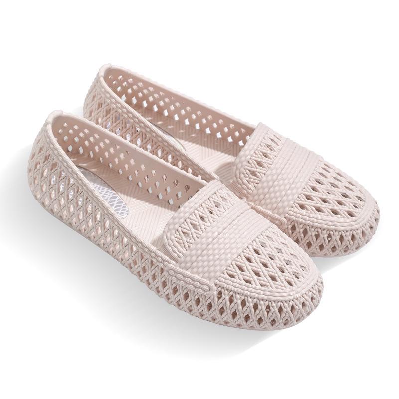 Women's Breathable Closed-Toe Sandals - Perfect for Nurses and Mothers, Soft Sole, Casual Wear