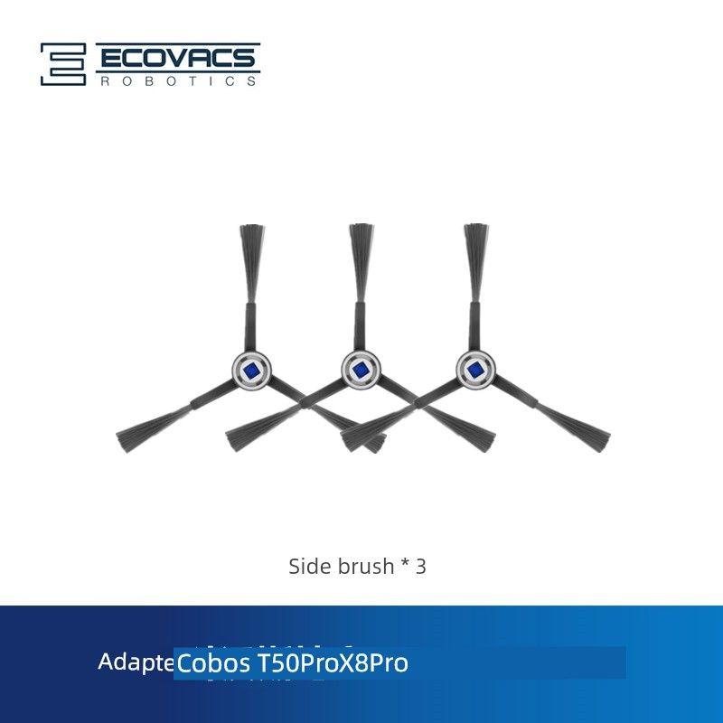

Ecovacs Sweeper T50pro/Max/X8proplus Accessories Side Brush Hair Brush Triangle Cleaning Brush Side Brush*3 Pieces