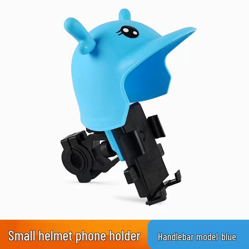 Compact Waterproof Phone Holder with Sunshade for Motorcycle, Scooter & Bicycle Riders.