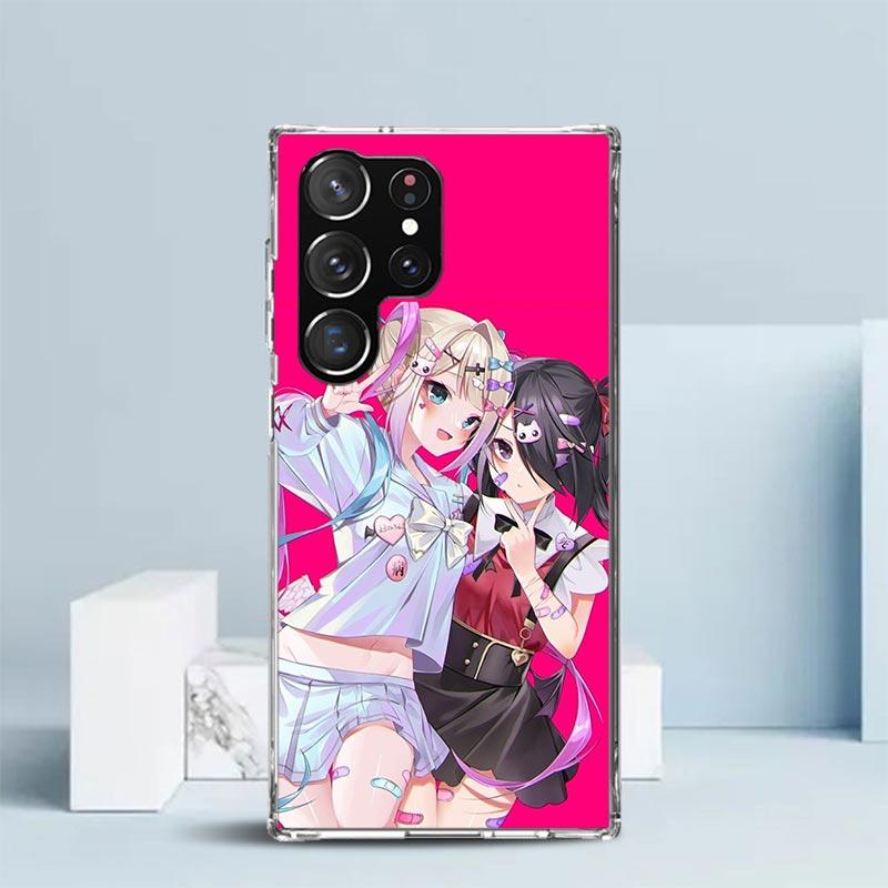 Needy Girl Streamer Overload Soft Cover for Samsung Galaxy S25 Edge S26 S24 S23 Ultra Phone Case S22 S21 Plus S20 FE Print Patte