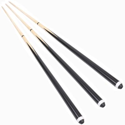 LIOOBO Billiard American White Wood Pool Wooden Practice Professional Double 145cm Cues, Cues, Cues, Use, Parts, (3 Cues)