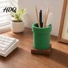 Pen Holder Storage 3D Printed Game Pipe Shape Holder Creative Spacious Barrel Retro Stand Multi-Functional Desktop Organizer And Stationery for Home