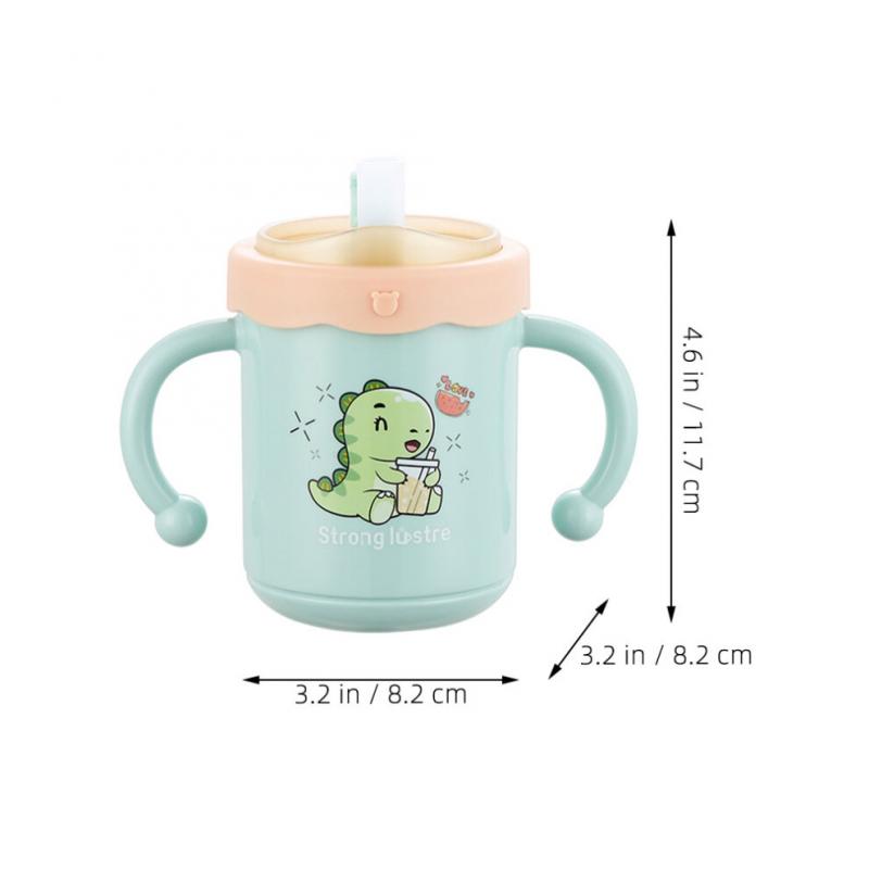 Children's Milk Cup Toddler Baby Infant Straw Kids Drinking Cups