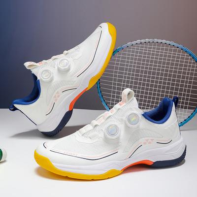 Neue Herren Badminton-Schuhe Damen Rutschfeste Tennis-Schuhe Bunte Sohlen Spezifische Trainings-Sportschuhe Atmungsaktive Outdoor-Sneaker