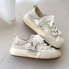 Retro Platform European Bag Shoes Ballet Fashion Training Shoes Summer New Casual Lace Breathable