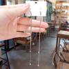 Orecchini Lunghi con Frange in Zircone - Stile Lusso Leggero, Orecchini con Perno in Argento Temperamentali per Donna (2025 Nuovo)