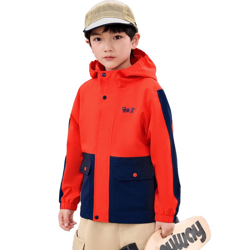 Pelliot Kids Lightweight Windproof Thermal Softshell Jacket 130