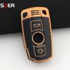 For Bmw E90 E60 E70 E87 3 5 6 Series M3 M5 X1 X5 X6 Z4 E71 E72 E88 E89 E91 E92 Fashion Tpu Car Key Case Cover Protector Keychain