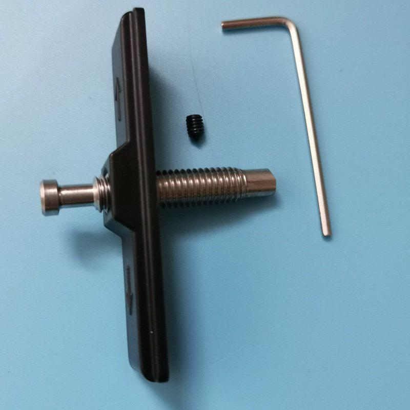 304 Stainless Steel Adjustable Lock Hook for Sliding Door & Window - Single/Double Lock Point Accessory