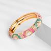 Enamel Bracelet For Women Bangle On Hand Hawaiian India Cloisonne African Jewelry Women's Hand Bracelets Bohemian Designer Gifts