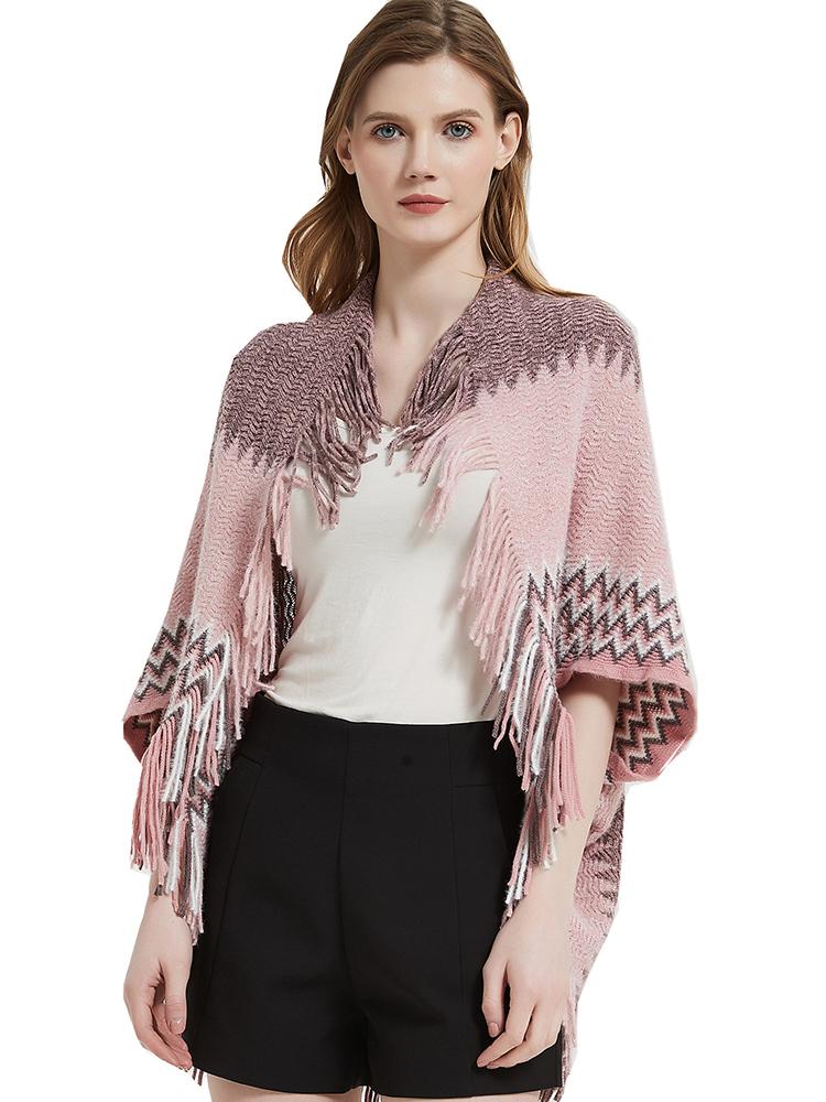 Fashion Imitation Cashmere Women Scarf Winter Fringed Cardigan Poncho Female Echarpe Hiver Capa Para Mujer Pashmina Wrap Shawls