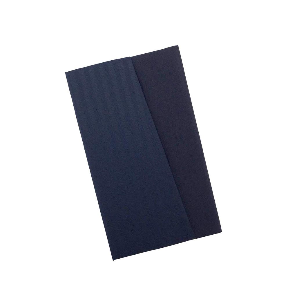 Daiko Sangyo Men's Double-Slit Fukusa (Cloth Wrap) for Celebrations and Condolences, Insert Type, Made in Japan, Navy