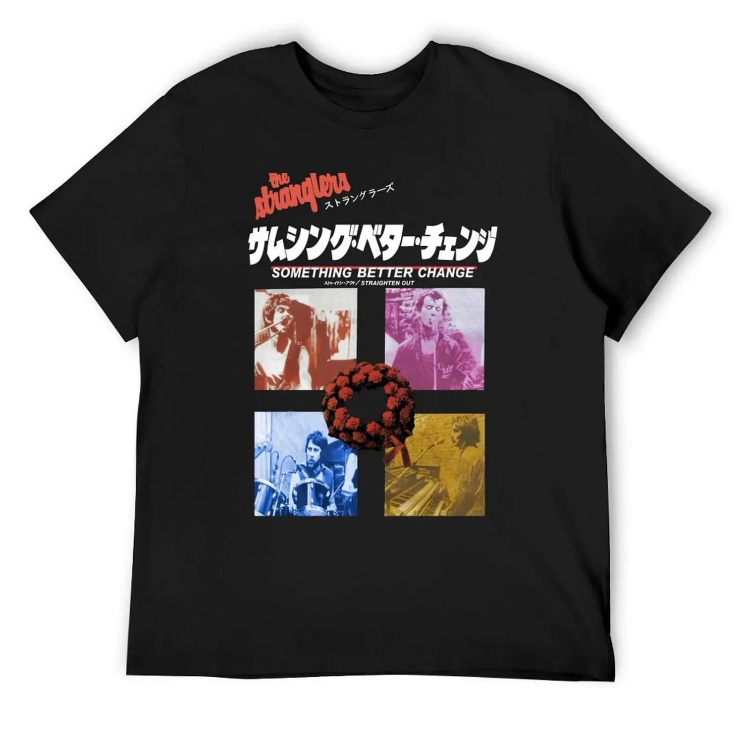 

The Stranglers Band Rattus Norvegicus Night Tour Shirt T-Shirt sweat Personalized t-shirt oversized t shirt men S чёрный