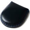 Shitamachi Genuine Leather Coin Coin Completely Easy To Use [Tokyo Kobo] Case, Purse, Handmade, Hand-stitched, Compact, (Navy, Medium)