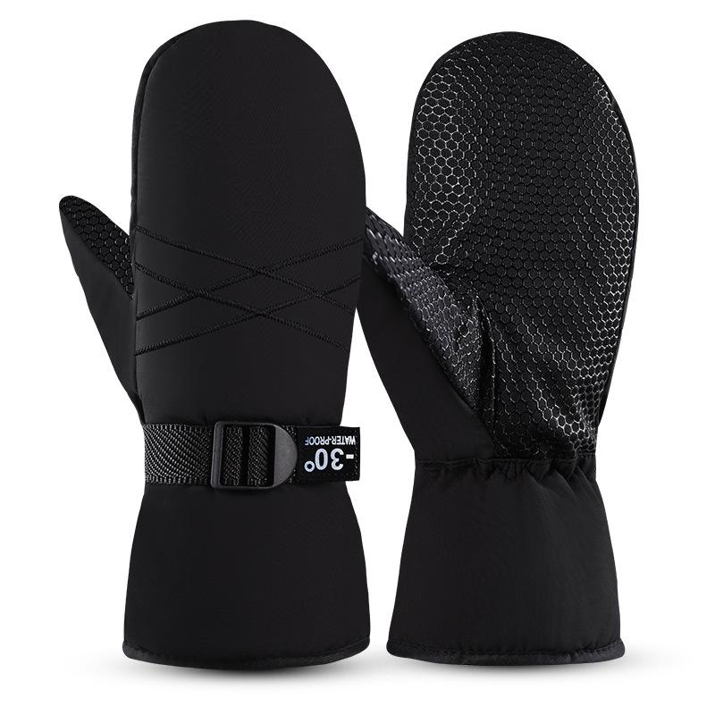 Wasserdichte Skihandschuhe Winddichte Fahrradhandschuhe Thermische Snowboardhandschuhe Kältehandschuhe für Damen und Herren