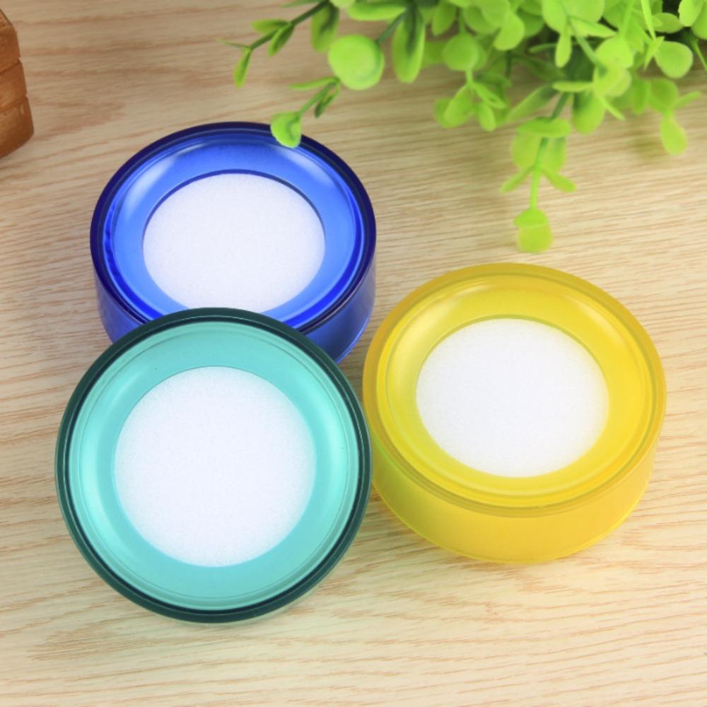 Accounting Wet Hand Device Finger Wetted Tool Money Counting Tool Finger Wet Device Round Case