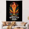 "World Cup 2026 Trophy Design" Patterned Tapestry Home Decor, Suitable for Bedroom and Living Room, Gift