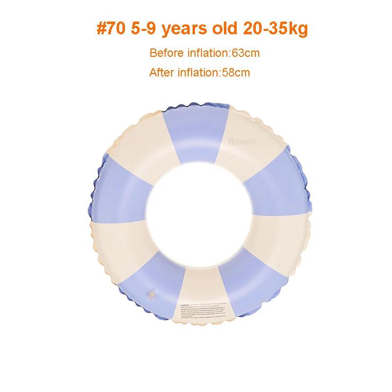 Donut Swimming Ring Inflatable Pool Float for Teen Kids Swimming Circle Baby Swim Tube Water Play Swimming Pool Toys