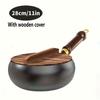 Handmade Carbon Steel Wok Pan Non Stick Stir Fry Pan for Home Cooking