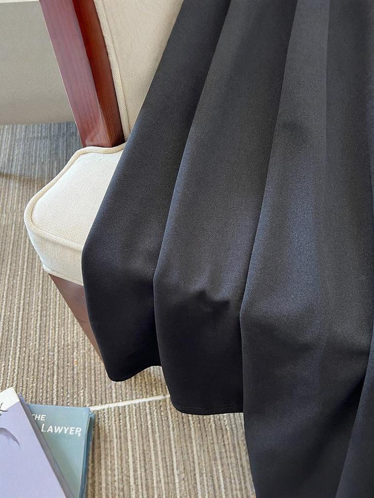 2025 Plus Size High Waist A-line Swing Skirt for Women - Slimming Mid-length Umbrella Design in Sizes 200/300 Jin