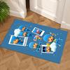 Pocoyo Floor Rug Office Rug Suitable for Balcony Bedrooms Foyer Game Room Antislip Carpet Anime Office Decor