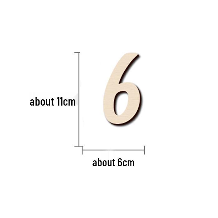 Nordic Baby Milestone Wooden Sign: 1st Year, Full Moon, 100 Days Birthday Photo Props