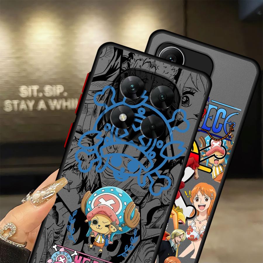 One Piece Nami Chopper Funda Back Phone Cover Case for Xiaomi Redmi Note 14 13C 12 11 14C 9S A4 13 Pro Plus 10
