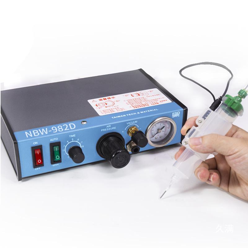 NBW-982D Semi-Automatic UV Glue & Silicone Dispensing Machine with Manual Controller