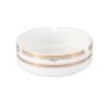 Miao Jia Yi White Ceramic Ashtray Set