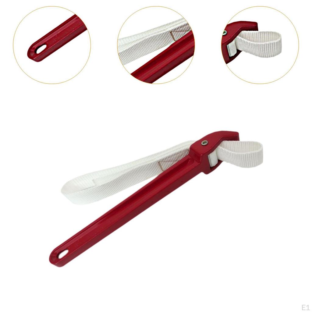 Handle Strap Wrench Lightweight Pipe Wrench, for Automotive Technician