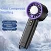1 Seconds Instant Cooling Turbo Fan Foldable Electric Fan Handheld Cooling Fan  Outdoor Camping