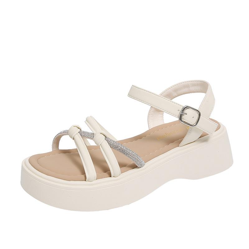 Thick-soled heightening sandals summer thick-soled casual shoes slippers sandals