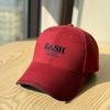 Fashion Hat hat, summer baseball cap, women's face-enhancing small letter embroidered baseball cap, soft top, sun protection, sunshade, spring