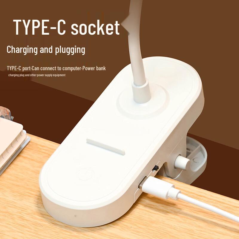 Oeny Flexible Clip-On Desk Lamp
