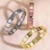 European and American Italian Stainless Steel Elastic DIY Splicing Bracelet