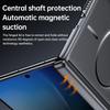 For Magsafe Hinge Protection Case For VIVO X Fold 6 Magnetic Metallic Paint Hard PC Flip Folding Phone Cover For VIVO X Fold6